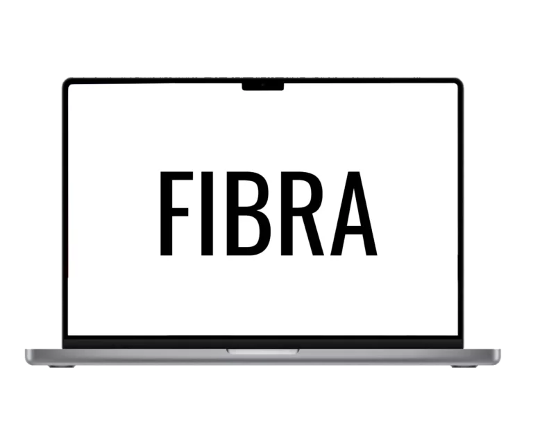 Ordenador portatil con conexión de fibra O2 para negocios